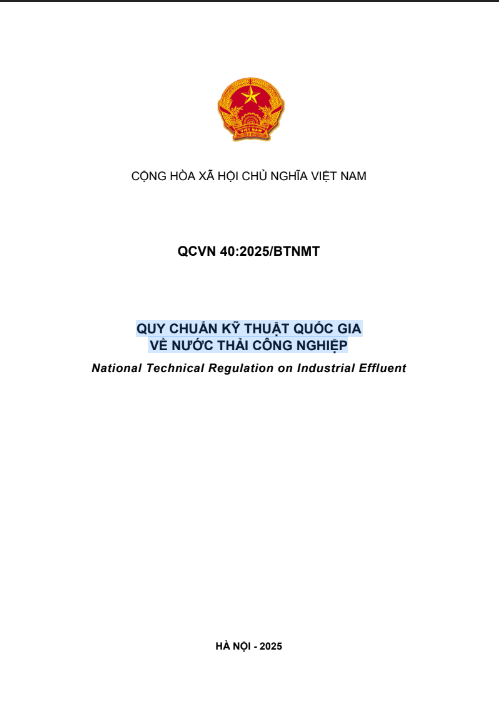 Quy Chuẩn Kỹ Thuật Quốc Gia Về Nước Thải Công Nghiệp